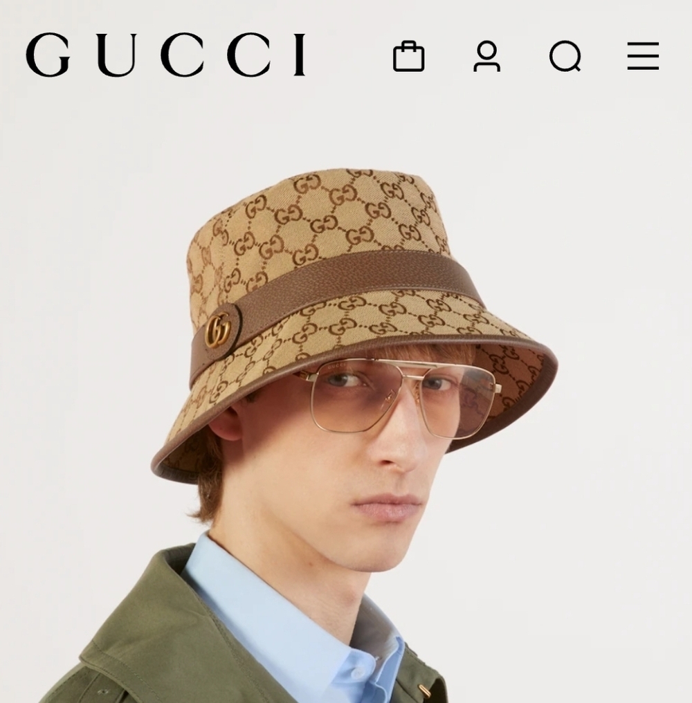 Gucci Monogram Bucket Hat - Picture 11 of 12